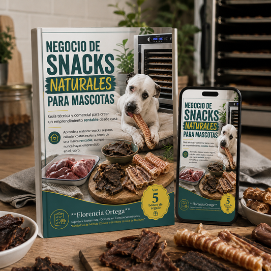 NEGOCIO DE SNACKS NATURALES PARA MASCOTAS + 5 BONOS